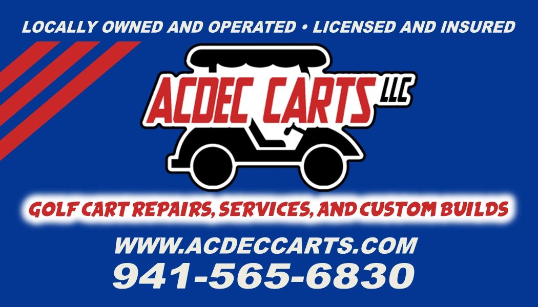 ACDeCCARTS Golf Cart Repairs, Custom Paint and Upholstery, Golf